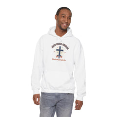 Faith & Freedom Cross Hoodie | Patriotic, Faith-Based July 4th Vintage Americana