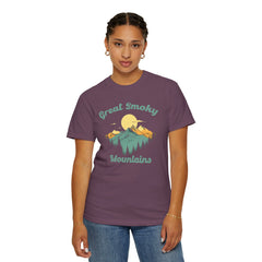 Great Smoky National Park National Park Graphic, Comfort Colors Soft Relaxed Fit Unisex Garment-Dyed T-shirt