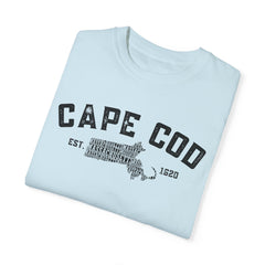 Cape Cod Unisex Garment-Dyed T-Shirt - Vintage Style Tee