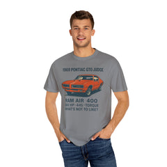 Retro Pontiac 1969 GTO Judge - Unisex Comfort Colors Garment Dyed T-Shirt