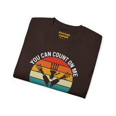 You Can Count On Me But Only Up To 15 - Unisex Ultra Cotton Tee | Amputee Awareness,Limb Awareness,Gift For Him,Gift For Her, Motivational
