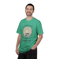 Hempstead Bay Sailing Club T‑Shirt — Flying Scot Hempstead Bay Vintage Sailboat Tee