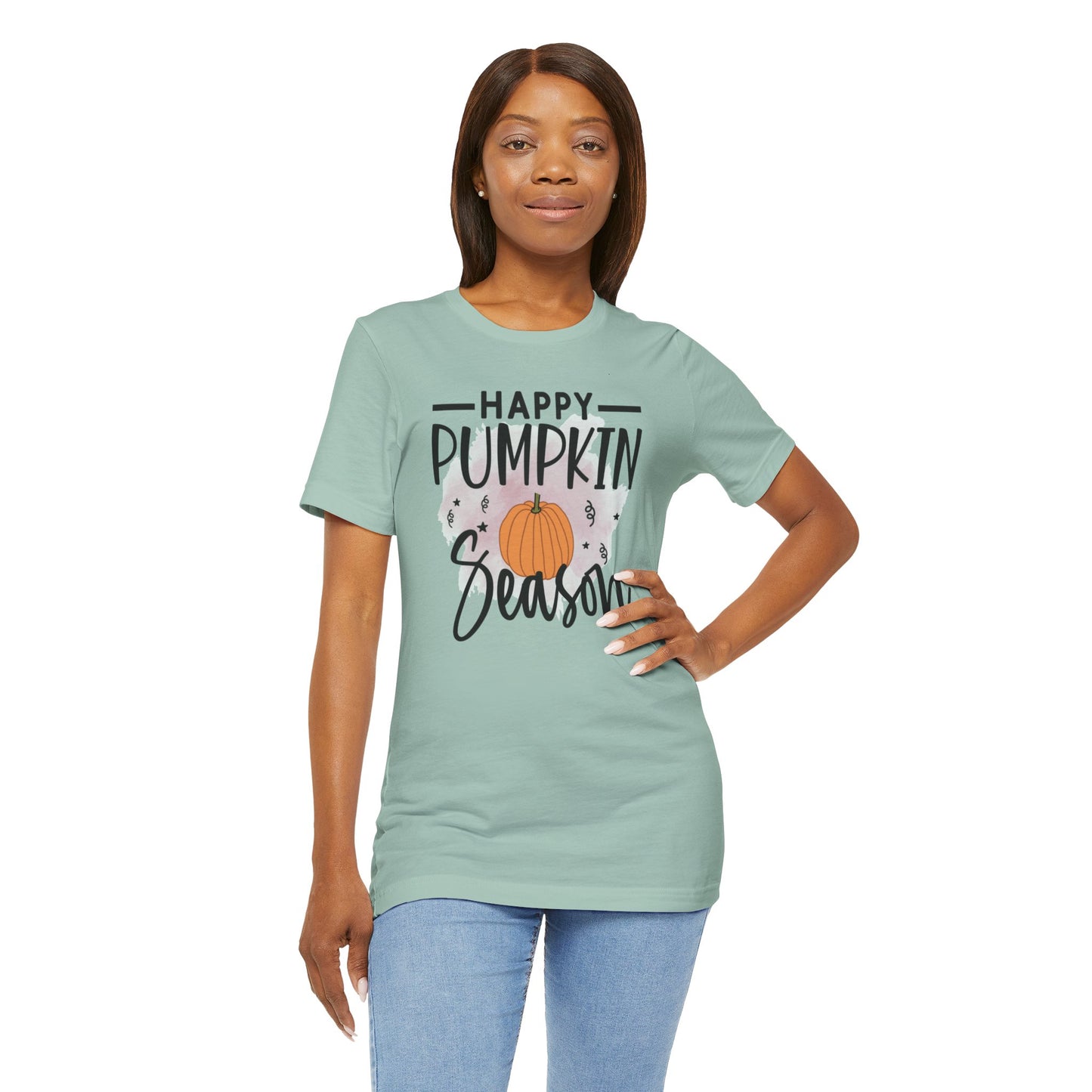 HAPPY PUMPKIN SEASON - Unisex Jersey Short Sleeve Tee