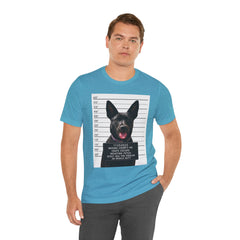 K9 Mugshot Personalized with your Dog T-Shirt