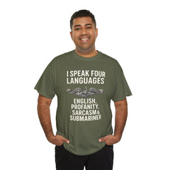 Funny United States Submarine Multilingual T-Shirt