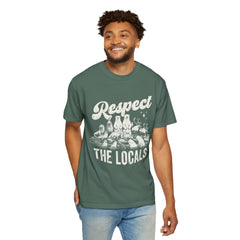 Polar bears, walrus, Arctic fox, reindeer (caribou), seals, beluga whales, narwhal Respect the Locals T-Shirt