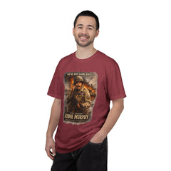 American Heroes Collection No 2 Graphic T-Shirt — “We're Not Going Back” Audie Murphy WWII