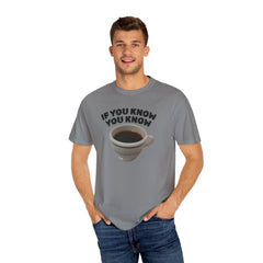 Funny Coffee Lover Unisex T-Shirt - 'If You Know You Know' Graphic Tee