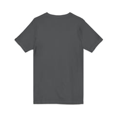 Forest Maiden V-Neck Tee — Woman with Dog & Nature Illustration