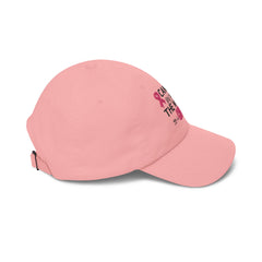 Cancer Picked the Wrong Girl Dad Cap – Breast Cancer Survivor Support Hat