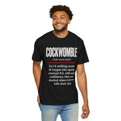 Cockwomble Definition  – Funny Sarcastic Dictionary Tee