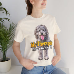 My Therapist Has A Wet Nose Personalized with your dog(s) image T-Shirt