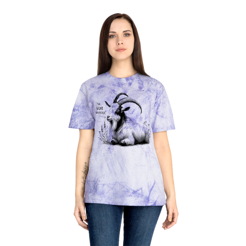 The Goat Whisperer - Goat Graphic Unisex Color Blast T-Shirt