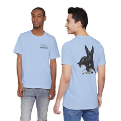 Dog Dad T-Shirt — Personalized Your Dog Image  Tee (Custom Name)