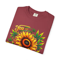 Sunflower 'You Are My Sunshine' Cannabis Graphic T-Shirt
