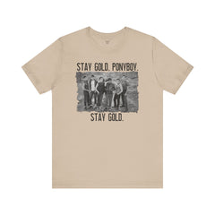 The Outsiders Shirt, Front and Back Images, Greasers Characters Shirt, Unisex Jersey Short Sleeve Tee