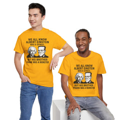 Funny Albert Einstein Science T-Shirt - Perfect Gift for Nerds, Frankenstein Halloween Shirt