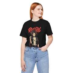 Punk Rock Riot Girl - Unisex Jersey Short Sleeve Tee