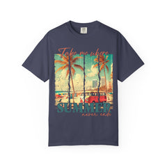 Summer Vibes Graphic T-Shirt - "Take Me Where Summer Never Ends"
