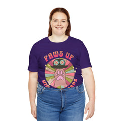 Funny Cat Paws Up Hip Hop Heads - Graphic Tee