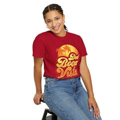 Del Boca Vista Graphic - Unisex Garment-Dyed T-shirt