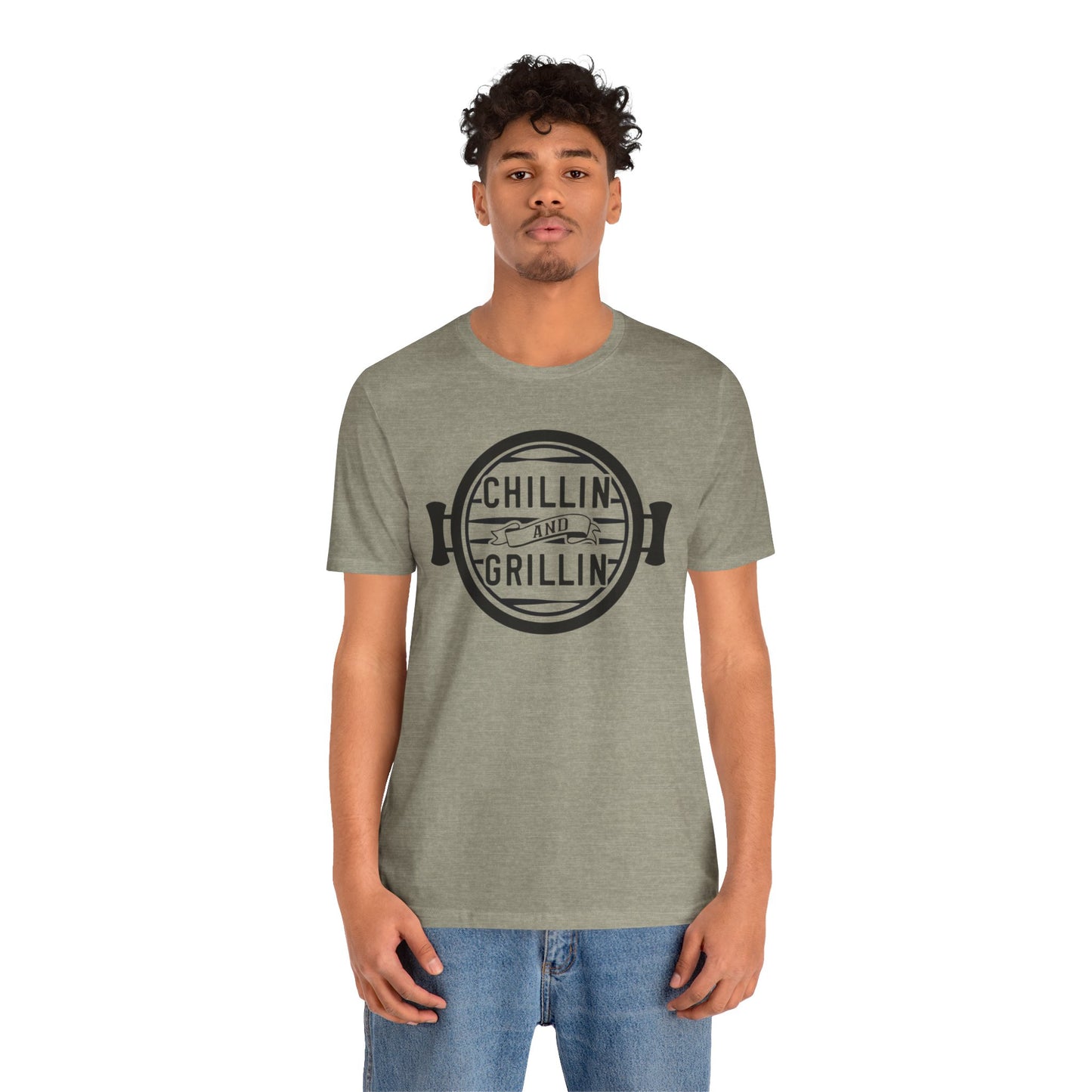 Grillin and Chillin, Unisex Softstyle T-Shirt