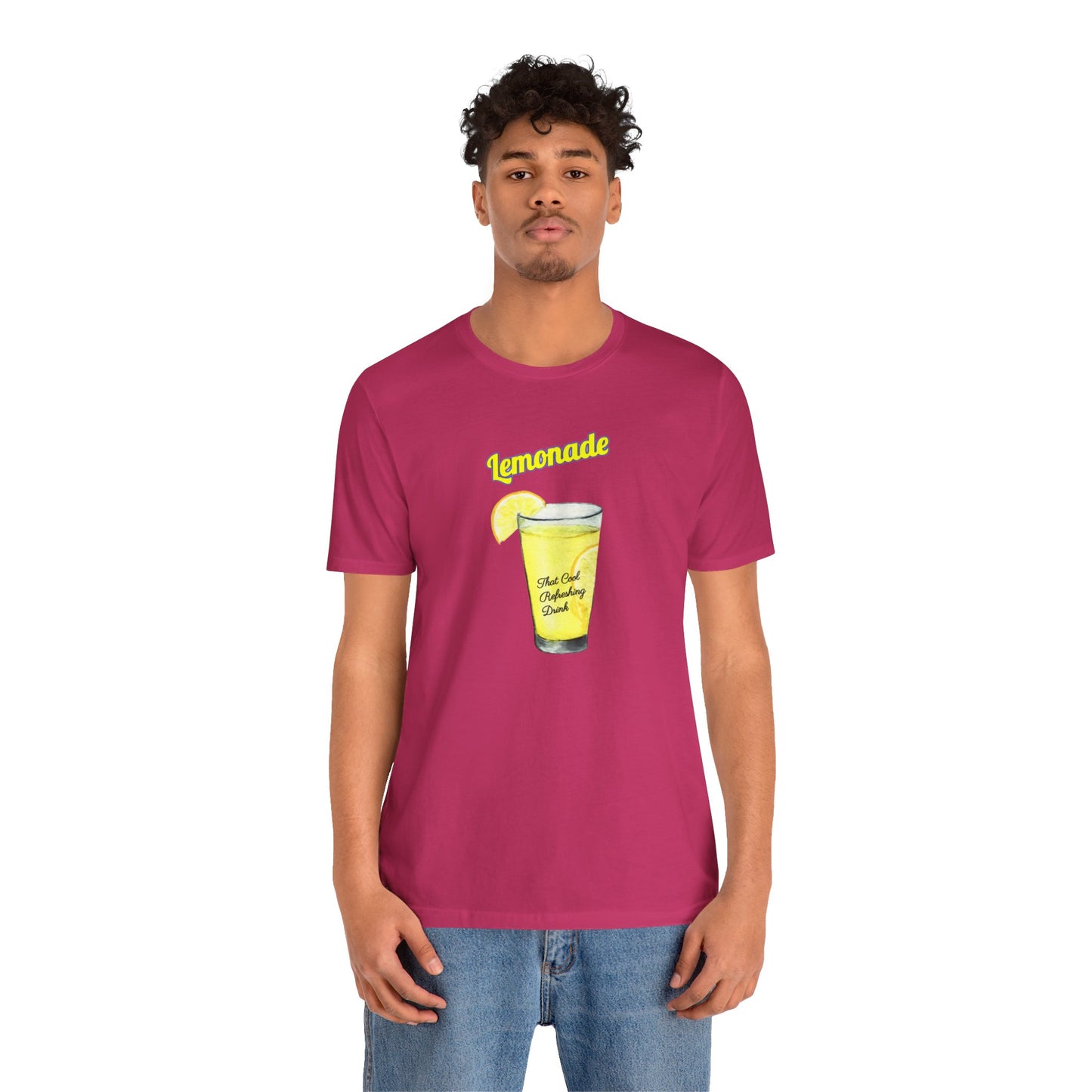 Lemonade That Cool Refreshing Drink, Graphic Unisex Jersey Short Sleeve Tee