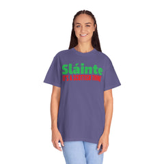 Old World Quote Unisex T-Shirt - 'Slainte It's A Scottish Thing'