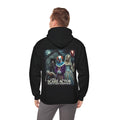 Scare Actor Front Logo back Image Unisex Heavy Blend™ Pullover Hooded Sweatshirt