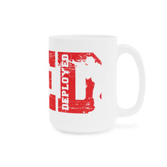RED Friday / Patriotism / Army / Navy / Air Force / Marines / Space Force / Remember Everyone Deployed - Ceramic Mugs (11oz\15oz\20oz)