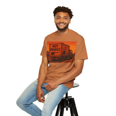Not Fragile Unisex Garment-Dyed T-Shirt -BTO Inspired Vintage Guitar Graphic Tee
