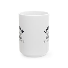Librarian graphic mug, funny Librarian gift, white ceramic mug, 11oz mug,15oz mug, gift for Librarian, Librarian The Original Search Engine