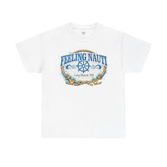 Feeling Nauti in Your Beach State T-Shirt — Personalized Beach Vacation Tee