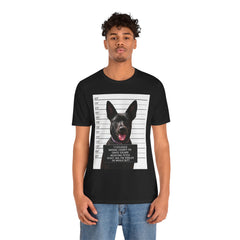 K9 Mugshot Personalized with your Dog T-Shirt
