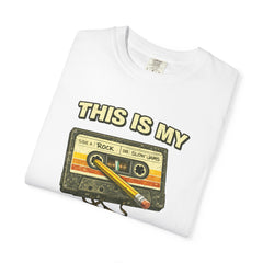 Mixtape Face T-Shirt — Retro Cassette Music Graphic Tee