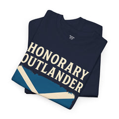 Honorary Outlander Heavy Cotton Tee, Holy Loch Scotland Shirt, Outlander Fan Gift, Casual Tee, Travel Souvenir, Unisex T-Shirt