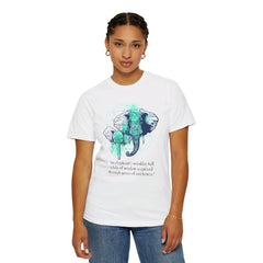 Elephants Graphic  Garment-Dyed T-shirt