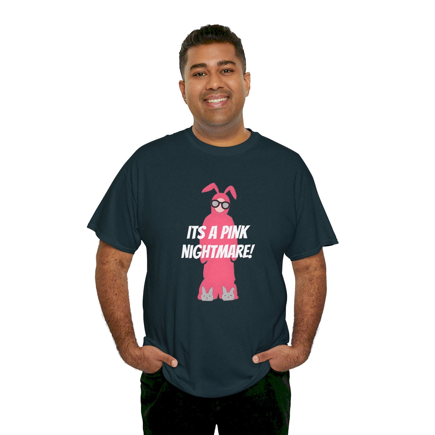 Ralphie Its a Pink Nightmare - Unisex Heavy Cotton Tee