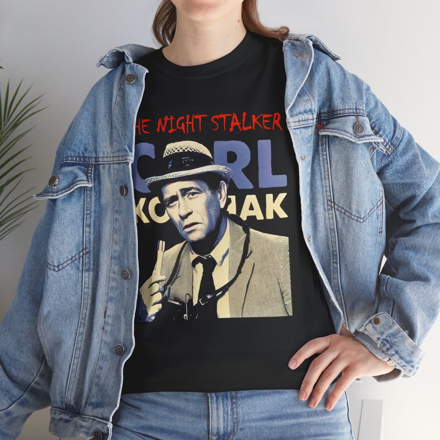 The Night Stalker Carl Kolchak - Graphic Unisex Heavy Cotton Tee