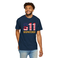 Vintage 911 Dispatcher Garment Dyed T-Shirt