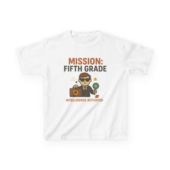 Mission For Fifth Grade, Intelligence Activated, Perfect for Fall, Back to School, Cute Gift for Students, Autumn Fashion