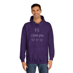 PS I LOVE YOU Unisex Hoodie - STOP BULLYING Suicide Prevention Awareness