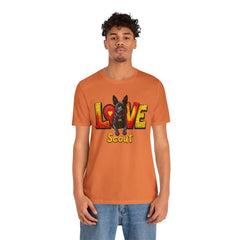Personalized Love Your Dog T-Shirt — Designed with your dogs name and picture Graphic Tee