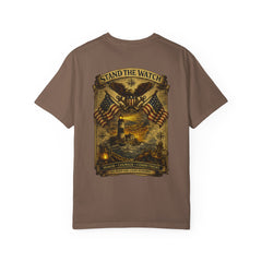 Stand the Watch Lighthouse Series T-Shirt — Patriotic Lighthouse Graphic Tee