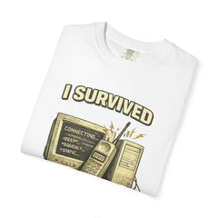 I Survived Dial-Up Vintage Tech T-Shirt