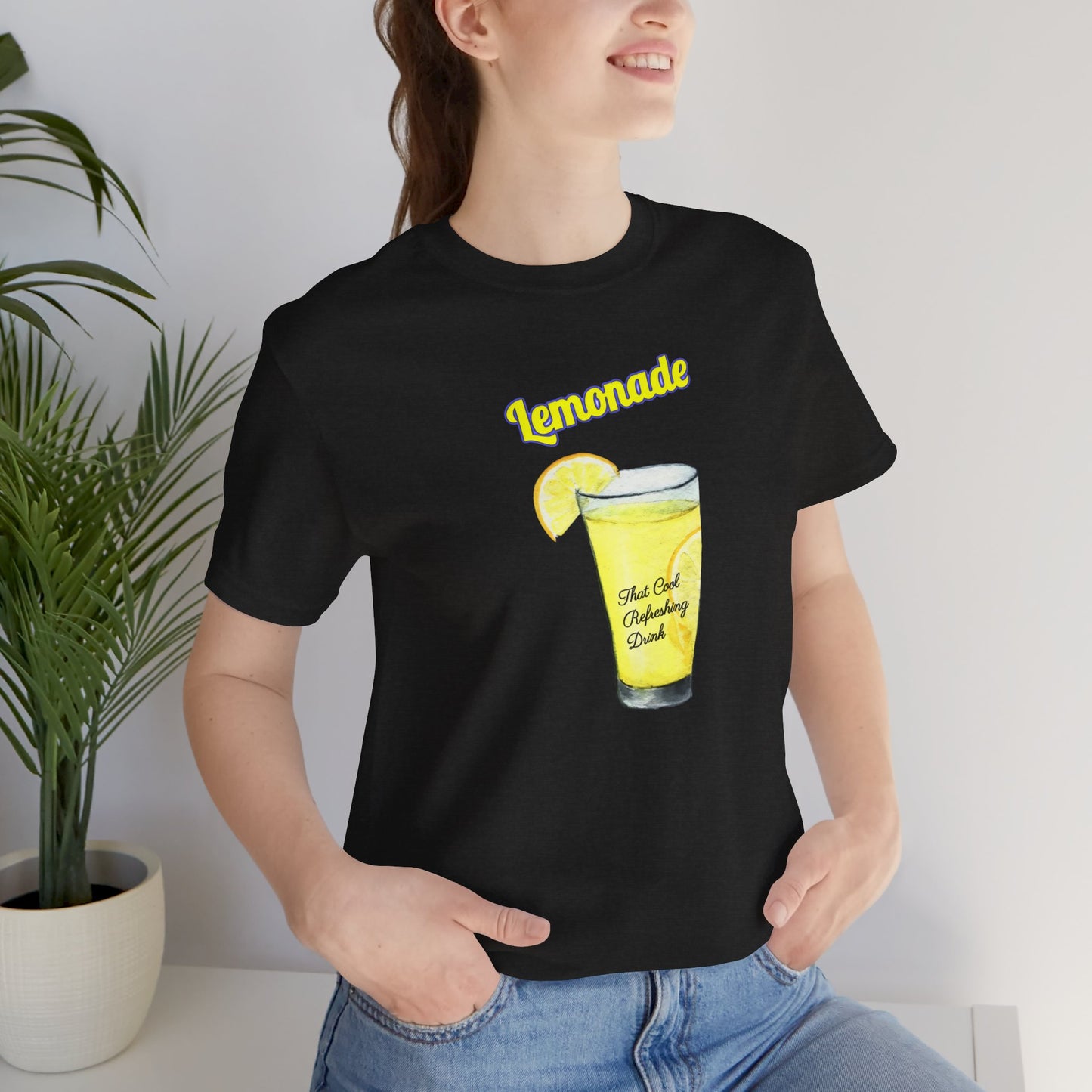 Lemonade That Cool Refreshing Drink, Graphic Unisex Jersey Short Sleeve Tee