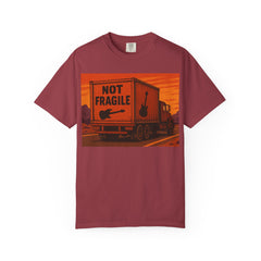 Not Fragile Unisex Garment-Dyed T-Shirt -BTO Inspired Vintage Guitar Graphic Tee
