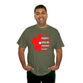 Memorial Day Poppy Tee, For Those Who Fought For Me, Unisex Cotton Tee