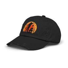 Haunted House Zombie Unisex Distressed Cap