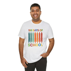 100 Days of School Pencil Tee
